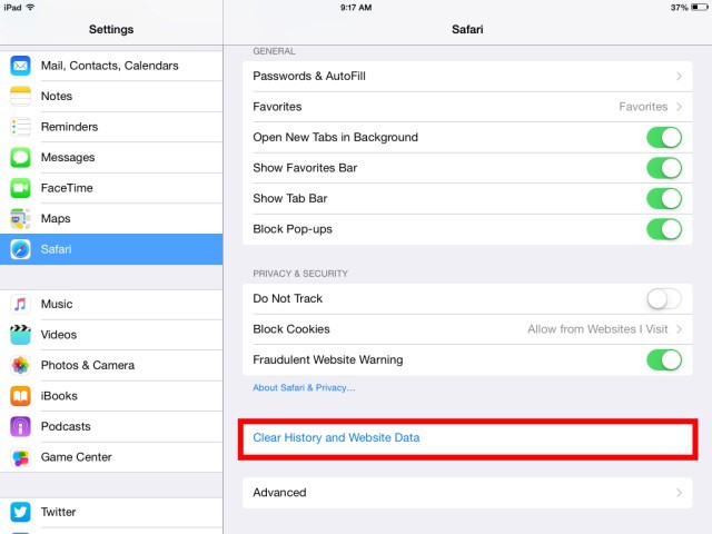 How To Clear Cache On The Ipad Support Center